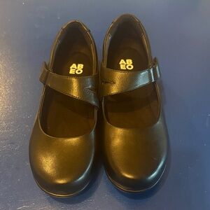 ABEO Alice Mary Jane Comfort Shoes Size 6 Black Leather